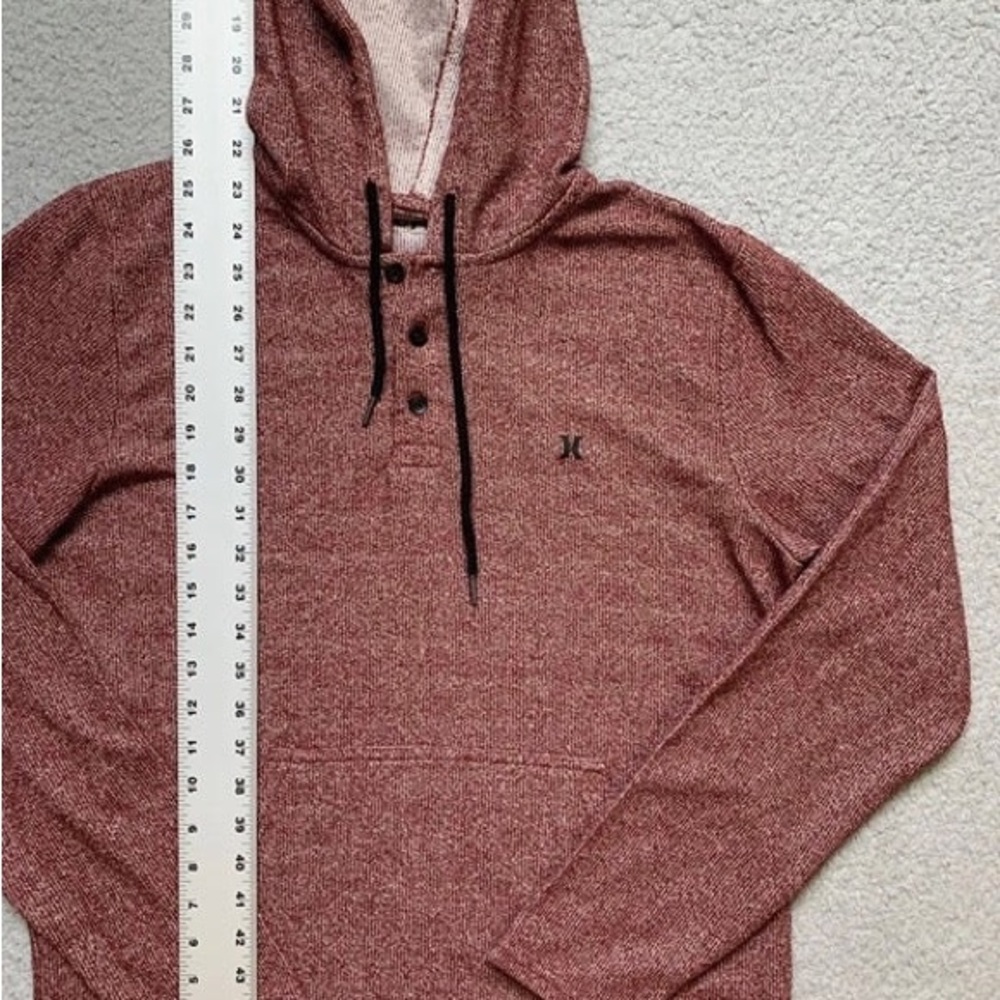 Hurley Lightweight Knit 3 Button Pullover Sweater… - image 5